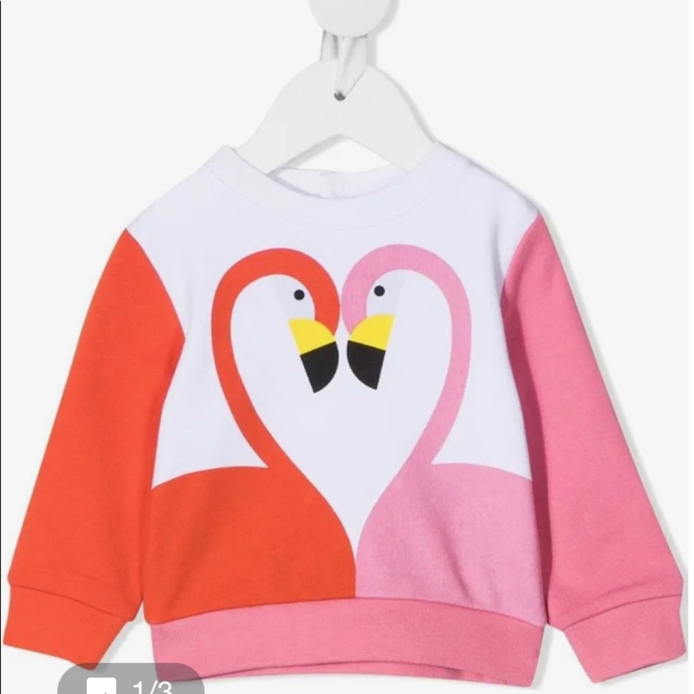 Stella McCartney Kids
flamingo-print sweatshirt